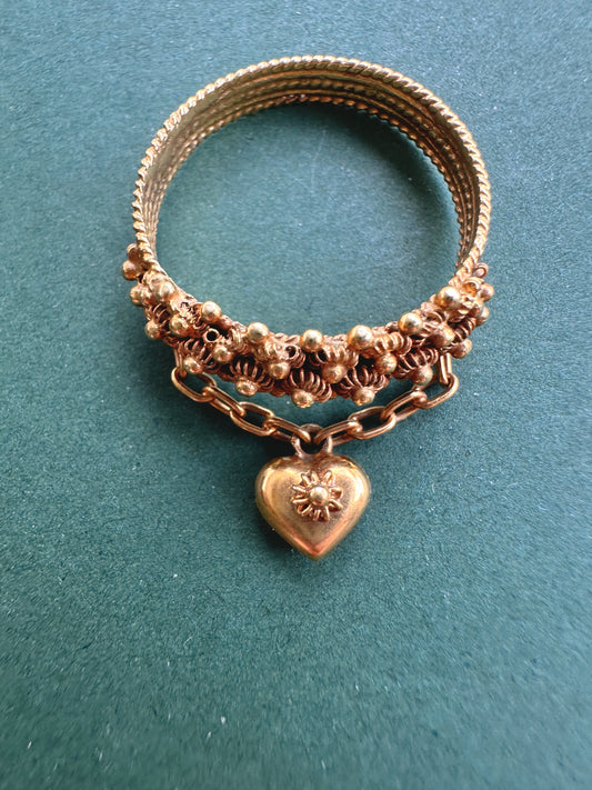 Victorian Key to my Heart ring